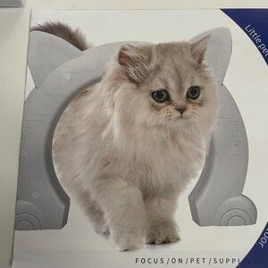 White Cat Door